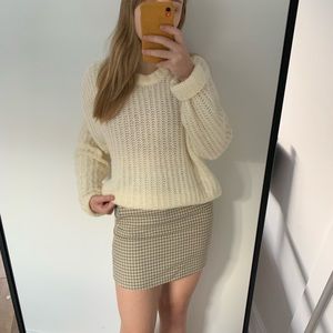 Wilfred mini skirt plaid